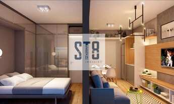 Imagem 2: Apto 1 quarto já com projeto de interiores. Perfeito para você que quer investir em um imó