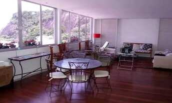 Imagem 6: Excelente cobertura no Alto Leblon com vista para o mar e verde