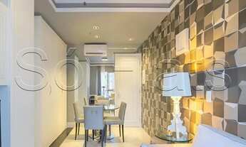 Imagem 3: Flat alto padrão no Itaim Bibi, disponível para locação próximo ao Google e a Av São Gabri