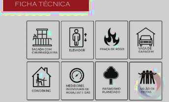Imagem 4: Apartamento para venda possui 62 metros quadrados com 2 quartos