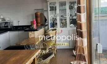 Imagem 3: Cobertura com 3 dormitórios para alugar, 206 m² por R$ 7.367,00/mês - Santa Maria - São Ca