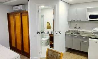 Imagem 3: Flat para aluguel possui 30 metros quadrados com 1 quarto em Moema - São Paulo - SP