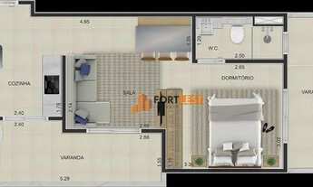 Imagem 4: Apartamento com 1 dormitório à venda, 55 m² por R$ 430.000,00 - Vila Formosa - São Paulo/S