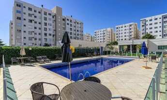 Imagem 2: Apartamento semi mobiliado com 2 quartos, sacada com churraisqueira para locação, no Jardi