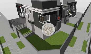 Imagem: Sobrado de esquina com 3 dormitórios sendo