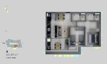 Imagem 2: Residencial/Apartamento - Residencial - No bairro Jardim Maria Izabel - Condomínio Skyline