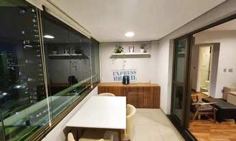 Imagem 5: Apartamento mobiliado com 64m², 2 dormitórios, ar condicionado e varanda gourmet - Agende