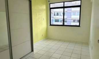 Imagem 7: Quarto e sala na Pituba com piscina