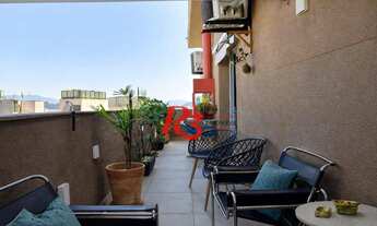 Imagem 3: Cobertura com 2 dormitórios à venda, 86 m² por R$ 760.000,00 - Boqueirão - Santos/SP