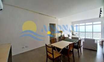 Imagem 3: Apartamento frente mar com sacada Pitangueiras Guarujá