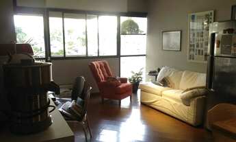 Imagem 1: Alphaville Flat Mobiliado 1 suíte 1 vaga serviço de lavanderia e Camareira $480.000,00-Bar