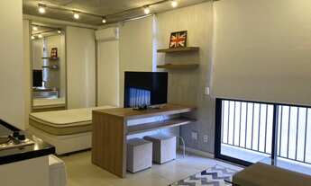 Imagem 1: Studio de 33 metros quadrados mobiliado no Alto da Boa Vista - São Paulo - SP