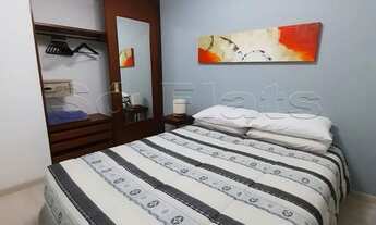 Imagem 4: Flat na Rua Funchal totalmente mobiliado, com cozinha completa para locação. Sem burocraci