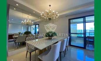 Imagem 7: Apartamento, 4 suites, 2 varandas e 3 vagas. 156 m²- PARQUE TROPICAL