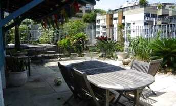 Imagem 5: Excelente cobertura no Alto Leblon com vista para o mar e verde