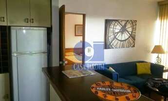 Imagem 2: Flat com 1 dormitório, 58 m² - venda por R$ 380.000,00 ou aluguel por R$ 5.560,00/mês - Ed
