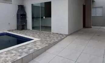 Imagem 2: Casa Nova 3 dorm 1 suíte , piscina e churrasqueira