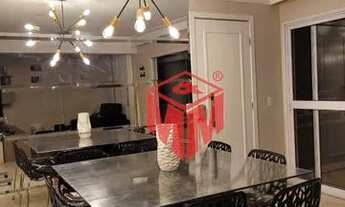 Imagem 2: Apartamento com 3 dormitórios para alugar, 119 m² por R$ 5.111,00/mês - Centro Santo André