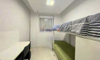 Imagem 2: Excelente apartamento de 48,51m² com 2 dormitórios todo mobiliado, 1 banheiro com armário