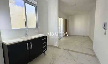 Imagem 2: Apartamento com sacada e 2 Quartos para alugar, 47 m² por R$ 990/mês - Acquaville - Londri