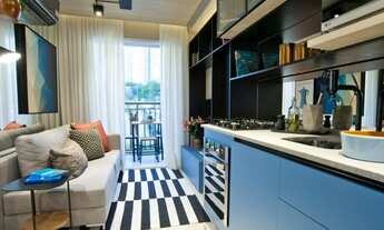 Imagem 2: More na Chacará Santo Antonio, apartamentos com 1 dormitório e sacada