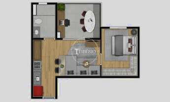 Imagem 2: Apartamento para Venda em São Paulo, Belenzinho, 1 dormitório, 1 banheiro, 1 vaga