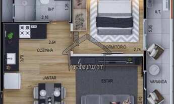 Imagem 7: VENDE APARTAMENTO FLY RESIDENCE