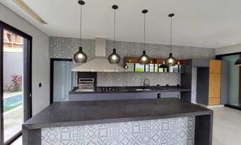 Imagem 4: Casa térrea com projeto espetacular no Alphaville, zona sul de Ribeirão Preto