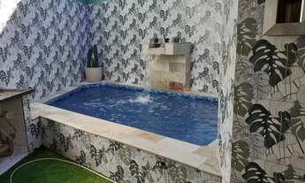 Imagem 2: Casa com Piscina e churrasqueira lado praia em Oceanopolis Mongaguá