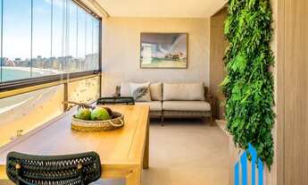 Imagem 7: Edifício Sol e Mar apartamento de 3 quartos a venda, frente para o mar/decorado- Praia do