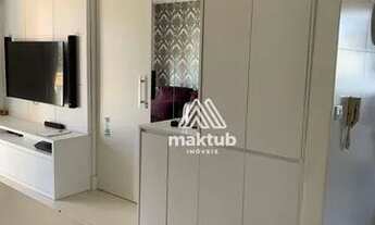 Imagem 2: Apartamento com 2 dormitórios à venda, 52 m² por R$ 460.000,00 - Vila América - Santo Andr