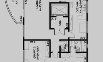 Imagem 7: Apartamento para venda com 131 metros quadrados com 3 quartos em Vila Mariana - São Paulo