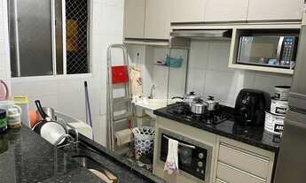 Imagem 3: Apartamento com 2 dormitórios para alugar, 50 m² por R$ 1.100,02/mês - Rios di Itália - Sã