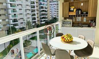 Imagem: Apartamento com 3 suítes mobilados à venda