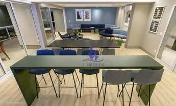 Imagem 3: Apartamento mobiliado com 1 dormitório para alugar, 40 m² por R$ 3.020/mês - Vila Aviação