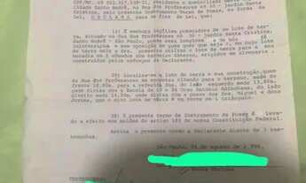 Imagem 6: Vendo terreno com documento