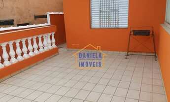 Imagem 2: Casa com 1 dormitório para alugar, 50 m² por R$ 800,00/mês - Jardim Santo André - Santo An