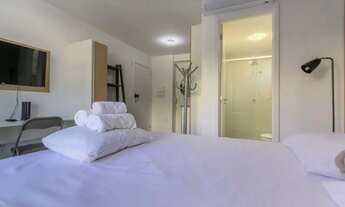 Imagem 4: Studio novo e totalmente mobiliado e equipado, com maravilhosa área de lazer no rooftop