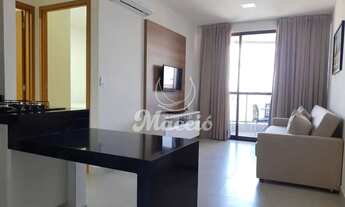 Imagem 2: Quarto e sala, mobiliado com ótima localização, área de lazer