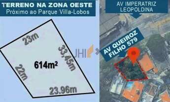 Imagem: PPORTUNIDADE ! Terreno com 614 m² na Vila