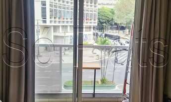 Imagem 5: Studio mobiliado no Setin Downtown São Luís à venda na Consolação com varanda