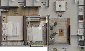 Imagem 5: Apartamento no Edifício ilha de Maiorca em Itajaí