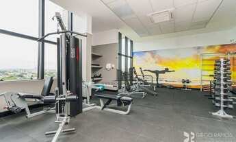 Imagem 6: Locação de apartamento semi mobiliado com 02 dormitórios, churrasqueira 02 vaga/box garage