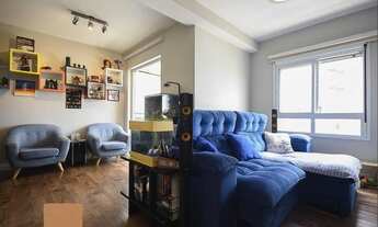 Imagem 5: Apartamento para venda 55 metros quadrados com 1 dormitório e living ampliado