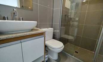 Imagem 5: Ótimo Studio mobiliado para alugar no Brooklin, com ar condicionado e varanda fechada em v