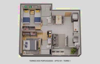 Imagem 2: 004 - APARTAMENTO NO OLHO D'ÁGUA / SUITE / VISTA MAR