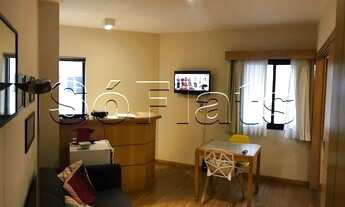 Imagem 4: Flat Hampton Park, totalmente mobiliado nos Jardins, prox a Av. 9 de Julho. Com entrada im