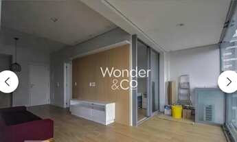 Imagem 3: Apartamento com 1 dormitório para alugar, 55 m² por R$ 5.448/mês - Chácara Santo Antônio