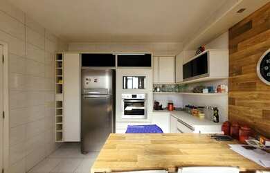 Imagem 4: Apartamento para venda possui 125 metros quadrados com 3 quartos em Embaré - Santos - SP