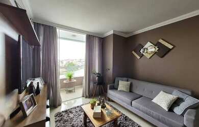 Imagem 3: Apartamento para venda com 75 metros quadrados com 3 quartos em Fonte Grande - Contagem